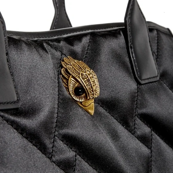 KURT GEIGER London Recycled Square Shopper Bag Black (Large) - Picture 3 of 10